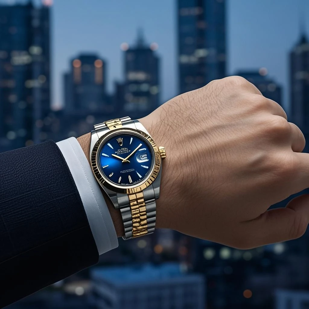 Rolex Datejust 36 Two-Tone Blue Dial – Oyster Perpetual Automatic